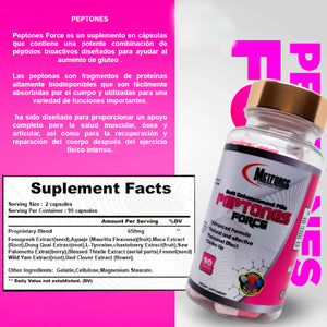 PEPTONAS METFORCE NUTRITION 90 CAPSULAS