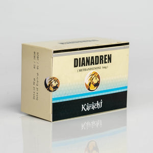 DIANADREN  MG DIANABOL KARACHI LAB 100 TABLETAS