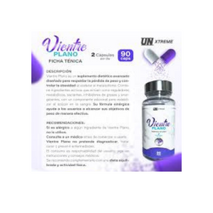 VIENTRE PLANO UN XTREME 90 CAPSULAS