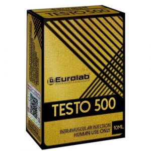 TESTO 500 MG COMBINADO DE TESTOSTERONA EUROLAB 10 ML