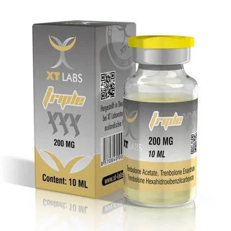 TRIPLE XXX 200 MG TRI TREMBOLONA XT LABS 10 ML