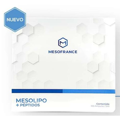 MESOLIPO + PEPTIDOS MESOFRANCE AMPOLLETA 5ML CAJA CON 100 AMPOLLETAS